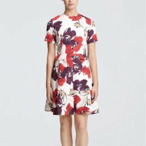 Draper James Maybelle Floral A-Line Ponte Cocktail Holiday Dress Size 0